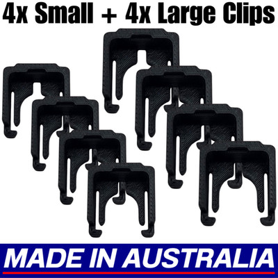 Ford Ranger Fuel Line Retainer Clips 8x Small Large Replacement Everest ...