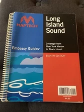 Long Island Sound NY Harbor Block Island Maptech Embassy Guides Eighth Edition