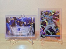 2025 Topps Stadium RYAN BLISS AUTO and Cosmic Chrome Nucleus Refractor MARINERS