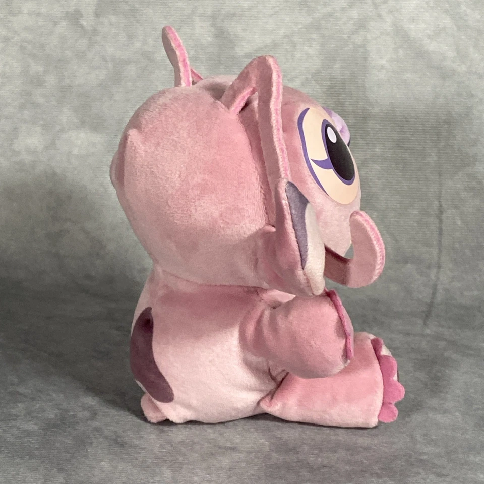 Juguete de peluche TY Beanie Baby 2024 Angel suave Disney Lilo & Stitch Alien Foto 4 de 4