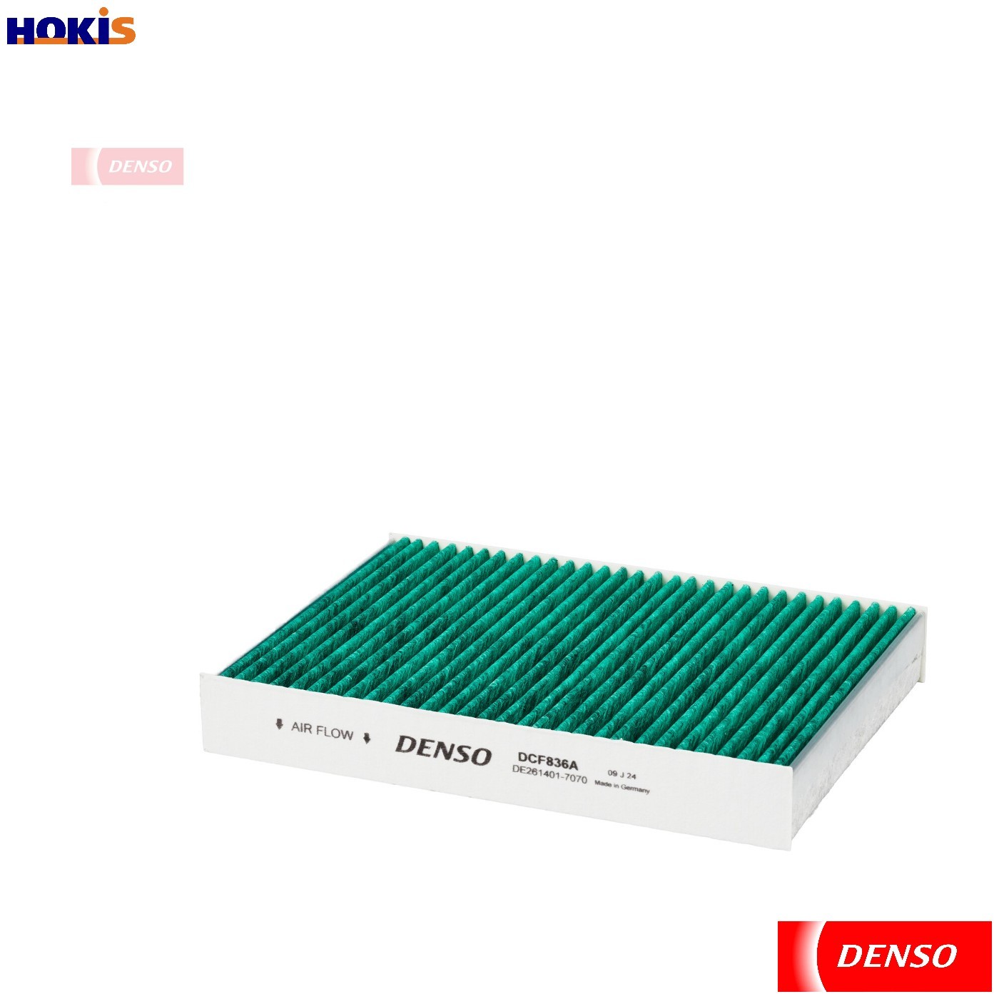 Fits DENSO DCF836A Filter, cabin air DCF836A Cabin filter anti-bacterial, with - Image 13
