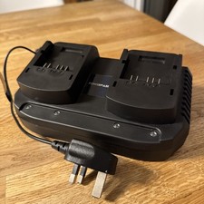 Powerbase Dual Twin Double Battery Charger B0Q-SP07-2040ZB 20V