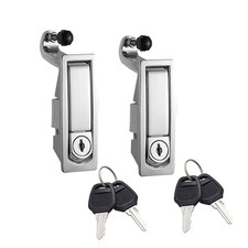 Compression Latch Lock 2 PCS Zinc Alloy Adjustable Lever Trigger Silver