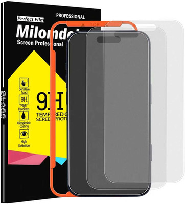 Milomdoi 3 Pack Matte Screen Protector for Iphone 17 Pro Max [Phone Case Friendl