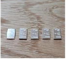 Valcambi Suisse 5x 1g Silver Bar Lot 999.0 Fine Total 5g Precious Metal Content