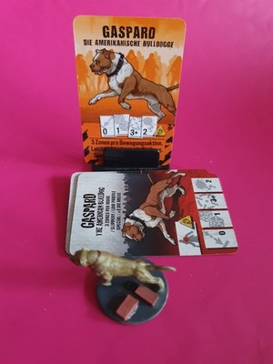 Zombicide  Dog Companion GASPARD - inkl 2nd Edition Cards  Kickstarter