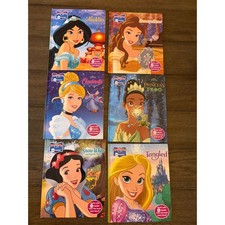 Disney Princess Story Reader Me Reader 6 Books Aladdin Cinderella Tangled Tiana