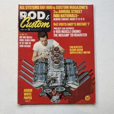 Rod & Custom Magazine June 1971  Volume 19 No. 6 Vintage