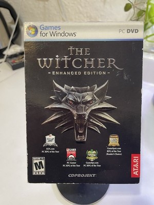The Witcher: Enhanced Edition (PC, 2008) - Complete W/ Map, Booklets Mint Disk 