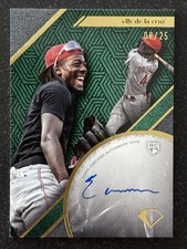 2024 Topps Diamond Icons Elly De La Cruz Diamond Drip Rookie Card Auto /25