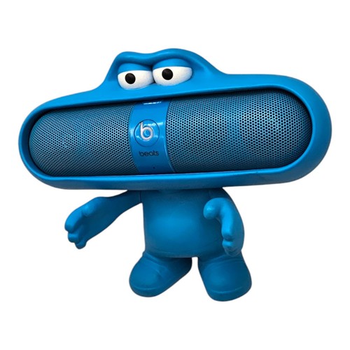 Beats by Dre Pill Rare Neon BLUE Stand Dude Guy & Working Pill Speaker Limited E - Imagen 8 de 24