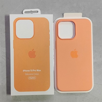 Für iPhone 15 / 15 Pro / 15 Pro Max Original Silikon Handyhülle mit MagSafe Case