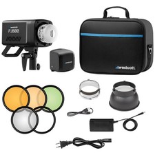 Westcott FJ800 800W Compact Touchscreen Strobe FJ Pro AC DC Battery Bundle PRO
