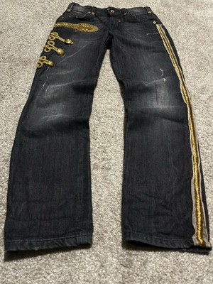 Original D&G Dolce & Gabbana Jeans   2000s Vintage   Japan Style   Gold Details