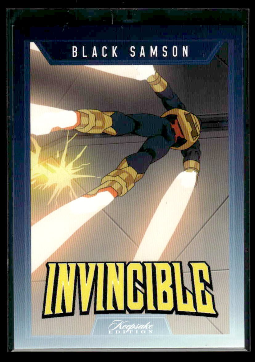 2025 Keepsake Invincible Season 1 Black Samson #83