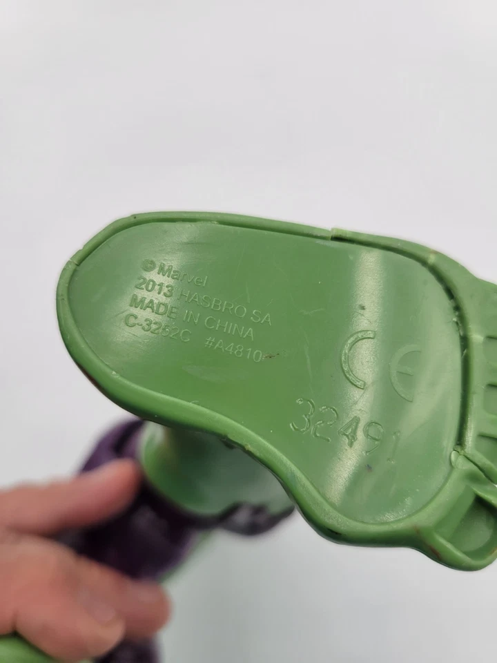 Figura de acción héroe Marvel Hasbro Avengers The Incredible Hulk 12 pulgadas 2013 Foto 3 de 4