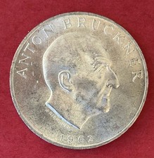 1962 Austria 25 Schilling Silver Coin