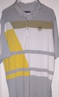 Callaway Men's Golf Polo 2XL Gray/White/Yellow Honolulu CountryLogo Short Sleeve — photo 1