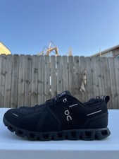 Men s On Cloud All Black Waterproof Running S...
