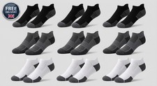 12 Pairs Trainer Socks Mens Cotton Ankle Liner Invisible Low Cut Sports 6-11 UK