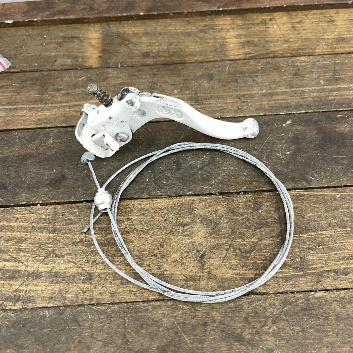 Vintage 1988 ACS MX BMX Brake Lever White 25.4mm GT Interceptor