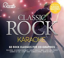 Various Artists - Classic Rock Karaoke - Various Artists CD PWVG The Cheap Fast