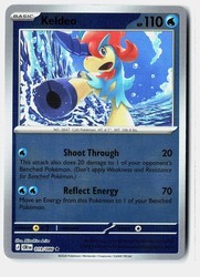 Keldeo 019/086 Chaos Rising Reverse Holo