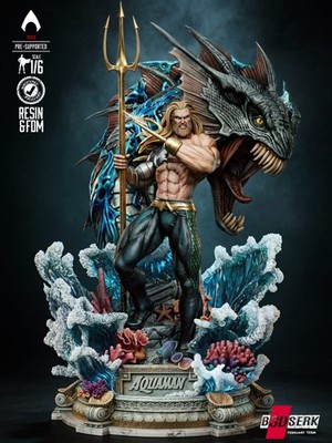 Aquaman - Skulptur - Maßstab 6 oder 12 - 3D Modellbausatz - Fan Art
