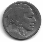 1921 S  Restored Date Buffalo Nickel - Free Shipping  A366