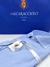 Camicia sartoriale Caracciolo 100% Cotone Colore Celeste