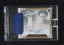 2023-24 Panini One and One Rookie Jersey Auto /99 Kobe Brown #RJA-KBW Auto RC