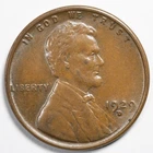1929-D Lincoln Wheat Penny Almost Uncirculated (AU) Denver Mint