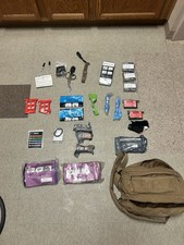 Premium Multicam Combat Medic RE Aid Bag Kit Stocked Trauma Kit- some expired