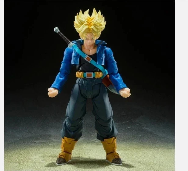 SHF Dragon Ball Z Trunks Figure Super Saiyan Action Figure PVC Model ...