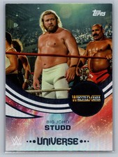 Big John Studd 2025 Topps Universe WWE #221 Event Variation Wrestlemania