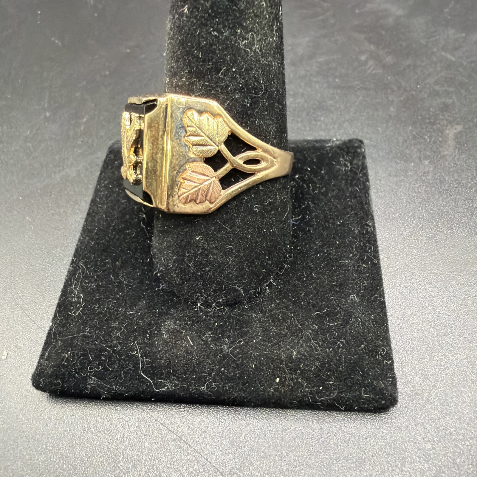 Black Hills Solid Gold 10k Solid Gold Eagle Black… - image 3