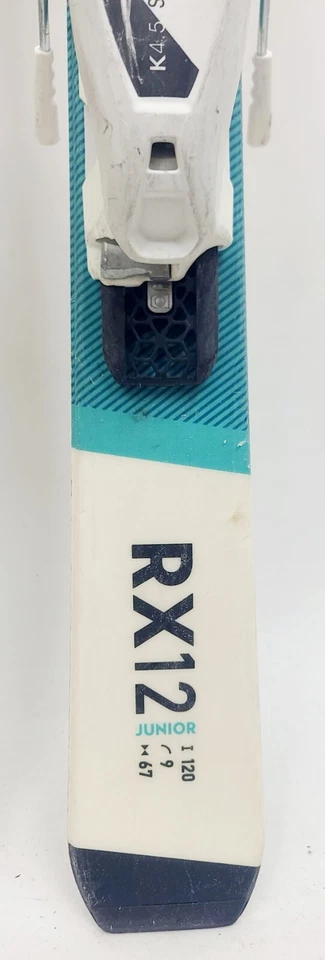 Usado $360 Youth Kastle RX12 Jr. Esquís y fijaciones K-4.5 tallas 100 110 120 Foto 4 de 4