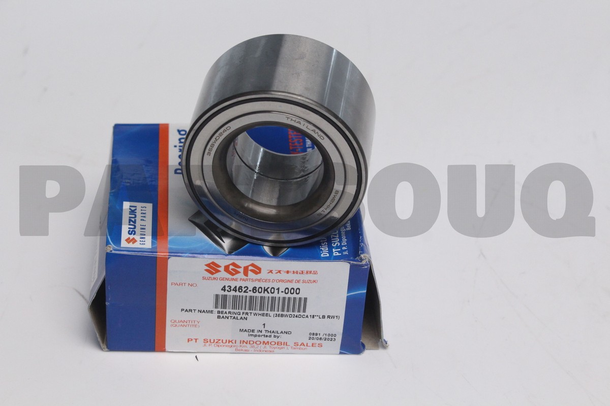 4346260K01 Genuine Suzuki BEARING FRT WHEEL 35BWD24DCA1 4346260K01 Genuine Suzuki BEARING FRT WHEEL 35BWD24DCA1