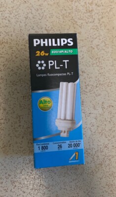 Philips GX24q-3 26W Bulb PL-T 26W/830/4P/ALTO