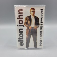 Sealed Elton John Greatest Hits 1976-1986 Cassette Tape MCA Records