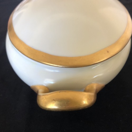 B&C Limoges France Monogramed Oval Porcelain Covered Vegetable Bernardaud & Co - Picture 17 of 24