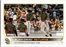 2022 TOPPS SERIES 1 SLAM DIEGO RETURNS SAN DIEGO PADRES #125