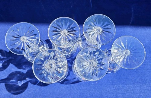 WATERFORD Crystal ASHLING Wine Hock Stem Glass made in Ireland 7 1/2" High - Picture 23 of 23