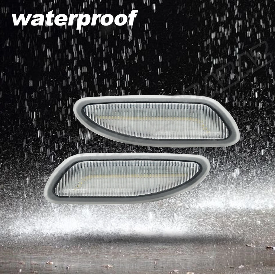 2X LED Front Side Marker Signal Lamp For Mercedes Benz W203 C230 C240 C280 C320 - Image 4 of 4