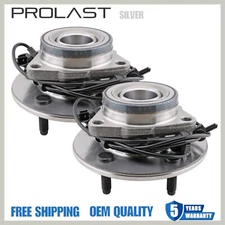 Pair Front Wheel Hub Bearing Assy for 2000 2001 Dodge Ram 1500 4WD w/4-Wheel ABS