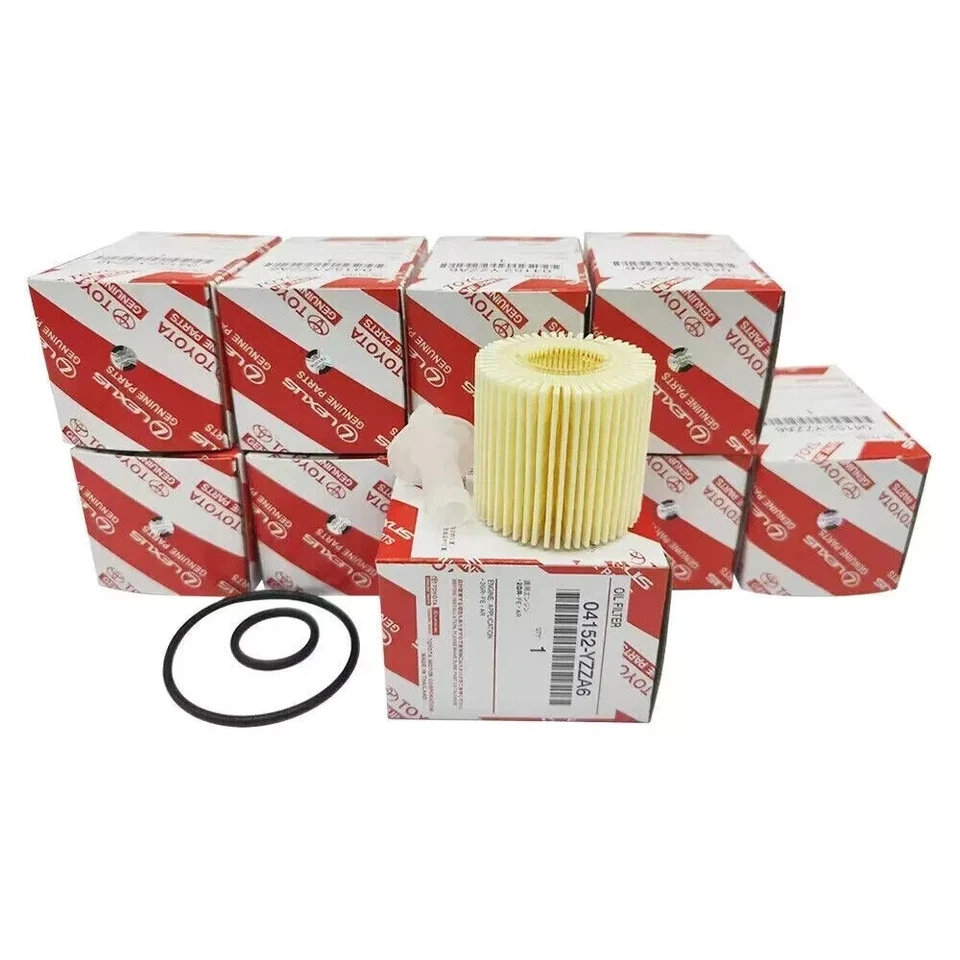 04152-YZZA6 Oil filter 10 PCS Fit TOYOTA COROLLA PRIUS SCION IM XD - Image 3 of 4