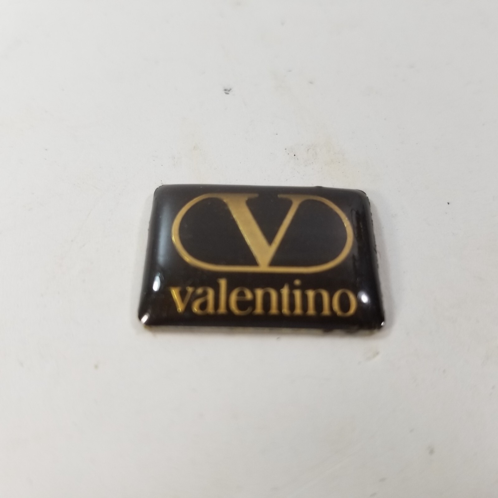 Valentino Badge Emblem Nameplate 7/8" Small