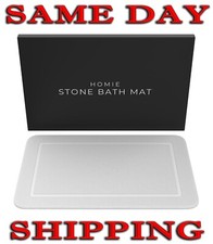 Quick Dry  Anti-Slip Diatomaceous Earth Stone Mat for Bathroom  Kitchen  more