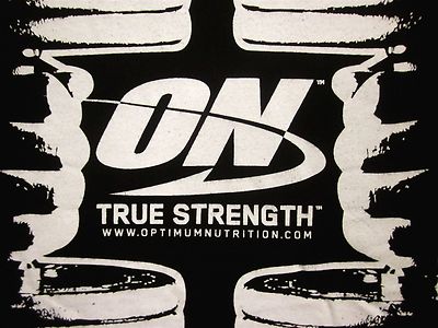 ARNOLD SCHWARZENEGGER FITNESS tee XL bodybuilding ON strength T shirt Ohio 2011 