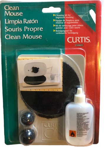 VINTAGE BRAND NEW 1998 CURTIS Computer Products CLEAN MOUSE CLEANING ...